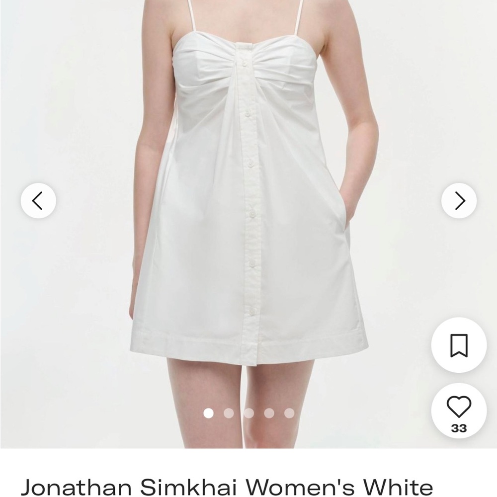 Jonathan Simkhai Elegant White Garment